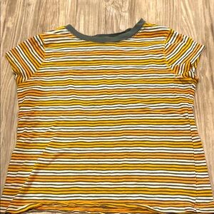 Women’s Comfy Target 🎯 Multicolor Striped Short Sleeve Tee